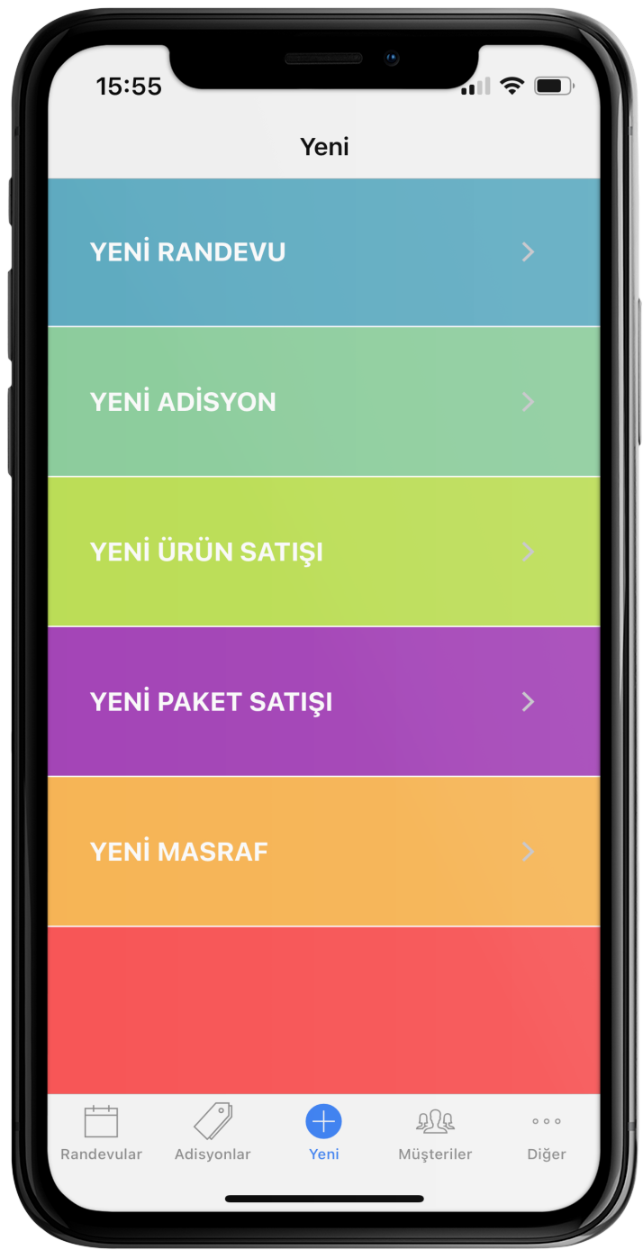 Güzellik merkezi programı
